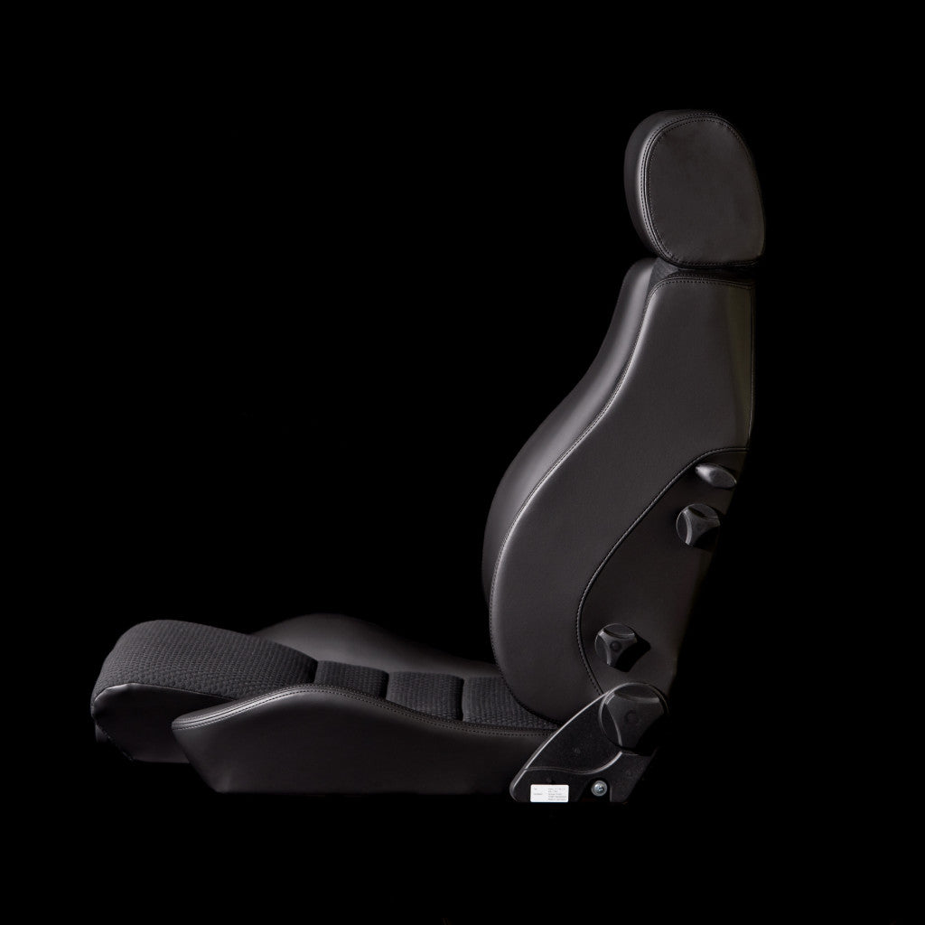 black cloth seat covers