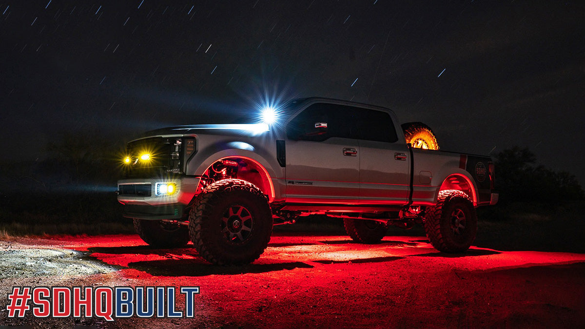 Baja Designs & SDHQ | 2017-2022 Ford Super Duty A-Pillar Kits