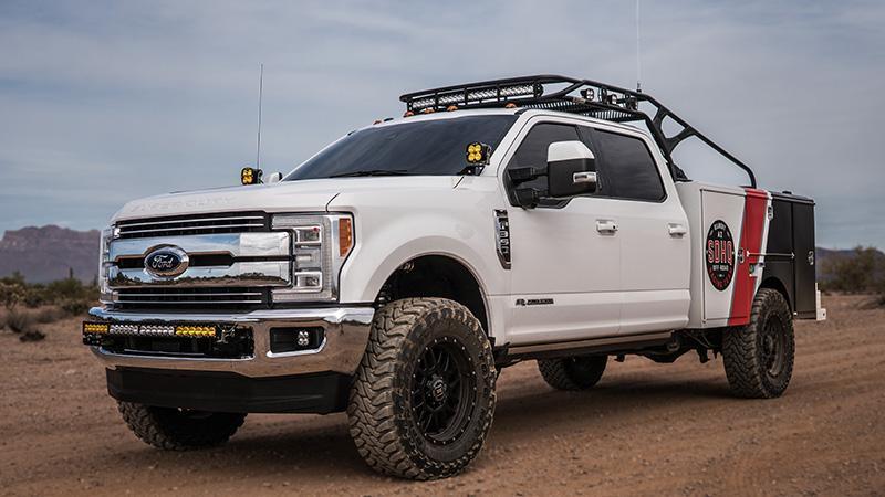 Baja Designs & SDHQ | 2017-2022 Ford Super Duty A-Pillar Kits