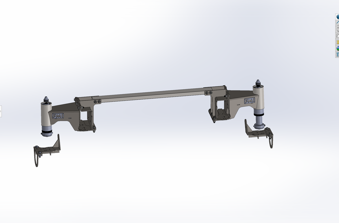 FOUTZ MOTORSPORTS - REAR BUMP STOP KIT (21-24 RAPTOR)