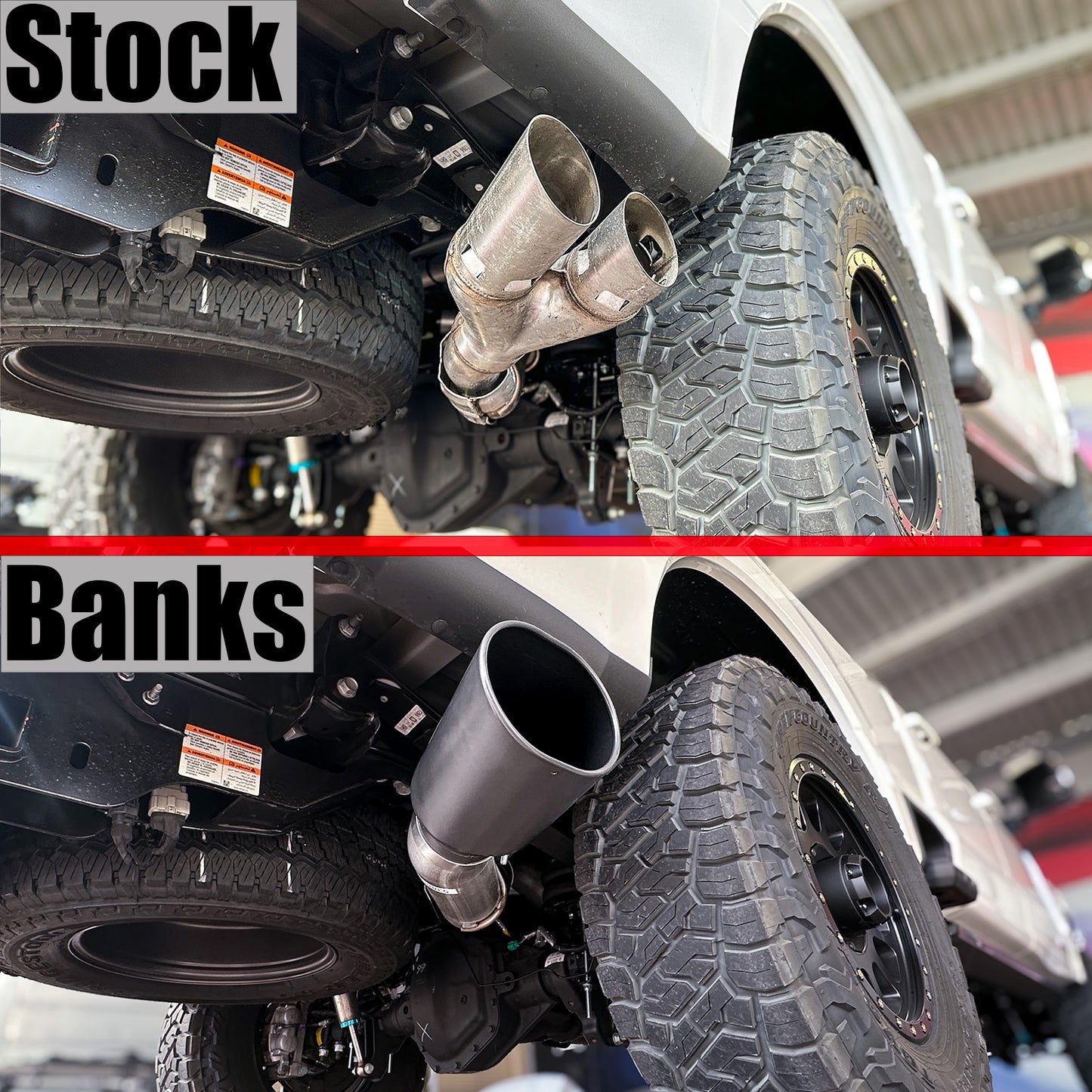 Banks Power - Monster Exhaust System (5") for Super Duty