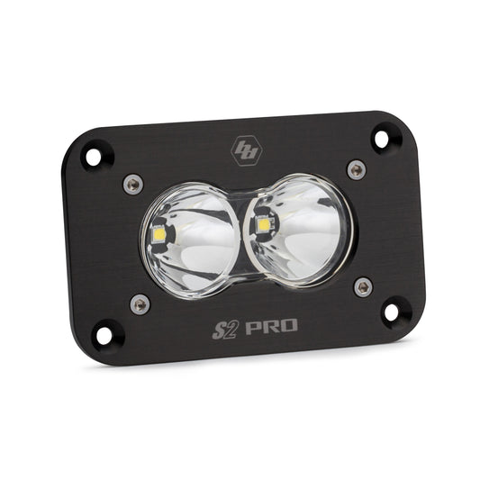 BAJA DESIGNS | S2 Pro Black Flush Mount LED AUXILIARY LIGHT