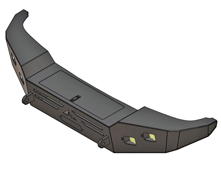 ALUMINESS - FRONT BUMPER ( E-SERIES 92-07)
