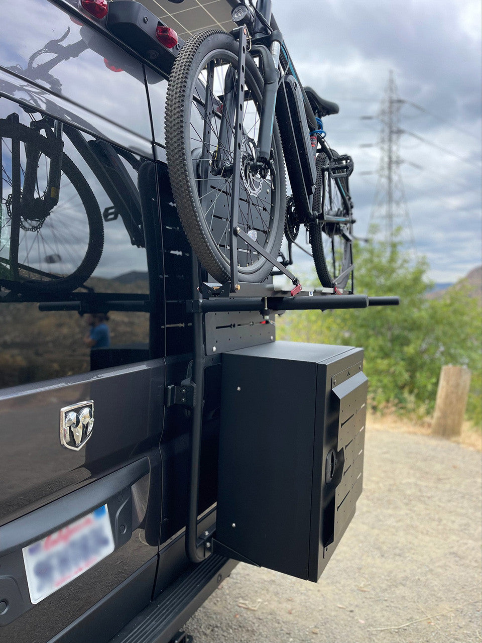 ALUMINESS - BASERACK (Box and Bike Rack Carrier) FOR PROMASTER