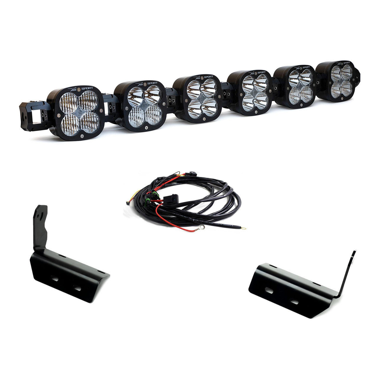 BAJA DESIGNS - FORD 6 XL LINKABLE BUMPER LIGHT KIT - 2024-2025 FORD F-150 RAPTOR R/37