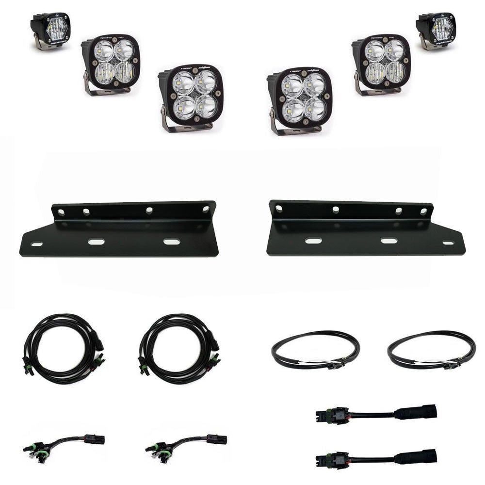 BAJA DESIGNS - Ford Squadron Unlimited/S1 Fog Pocket Light Kit - Ford 2021-24 F-150; NOTE: Raptor