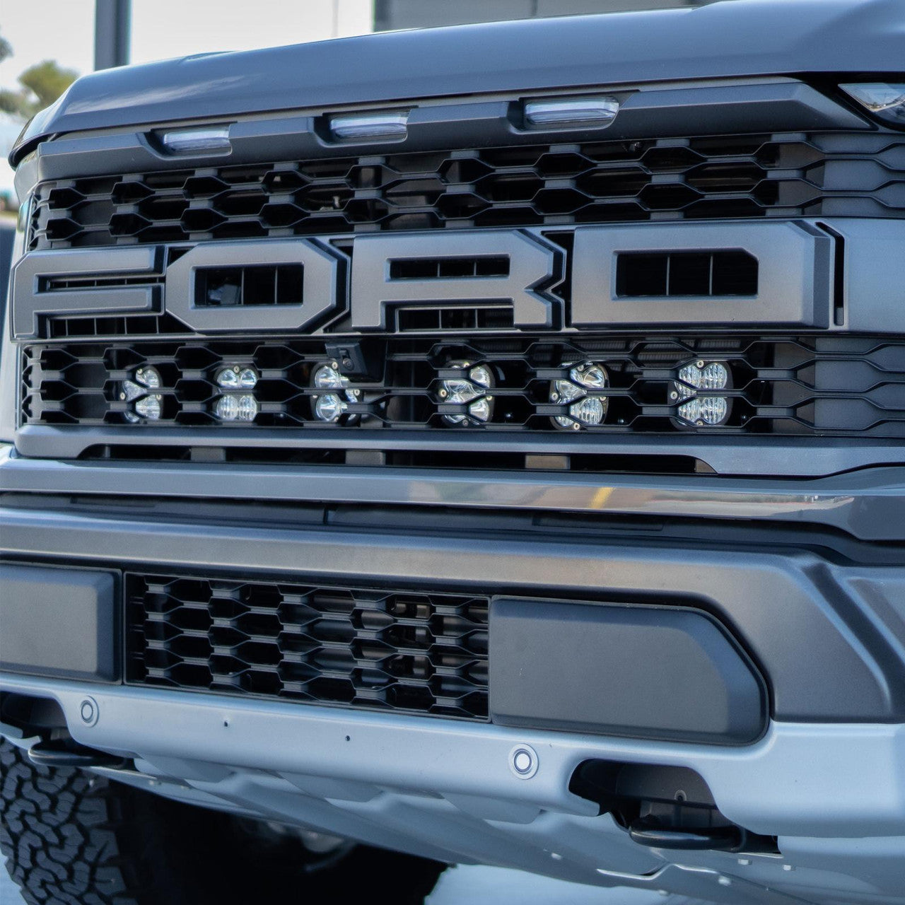 BAJA DESIGNS - Ford Squadron Sport Behind Grille Light Kit - Ford 2021-24 F-150; NOTE: Raptor