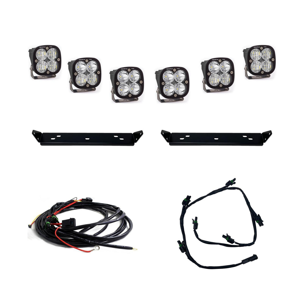 BAJA DESIGNS - Ford Squadron Pro Behind Grille Light Kit - Ford 2021-24 F-150; NOTE: Raptor