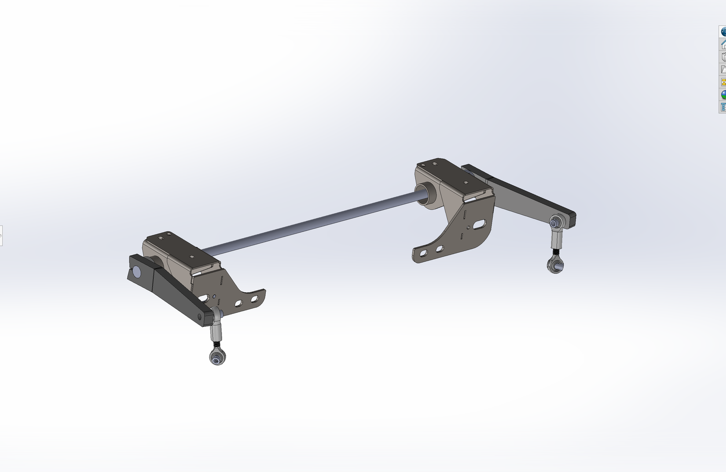 FOUTZ MOTORSPORTS - RAPTOR FRONT SWAY BAR KIT (FOR FABRICATED LOWER ARM)