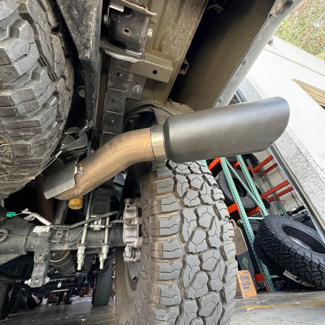 Banks Power x CJC Off Road DPF Back Trophy Exhaust for 2017+ Ford Super Duty