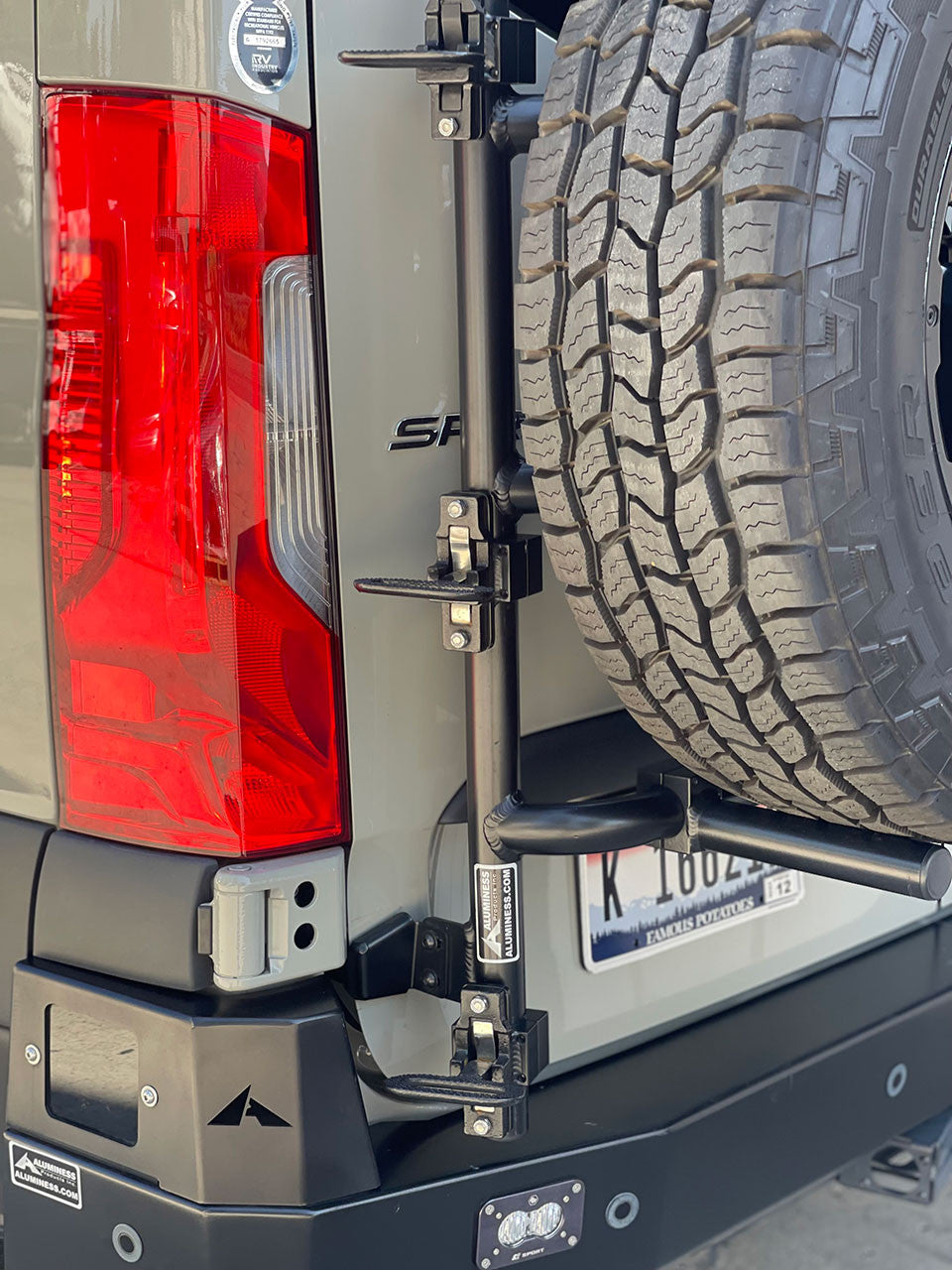 ALUMINESS - REAR DOOR LADDER (Sprinter 2019+)