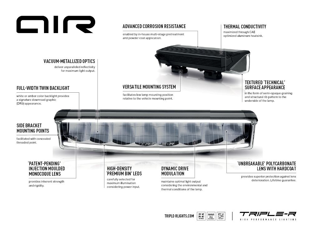 Triple R - Air-90 Lightbar
