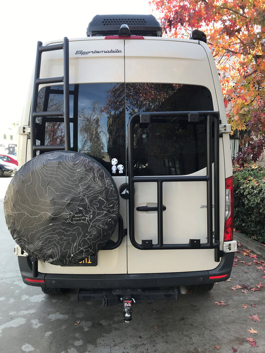 Nomadic Sprinter Rear Rack SPRINTER REAR DOOR RACKS & ACCESSORIES