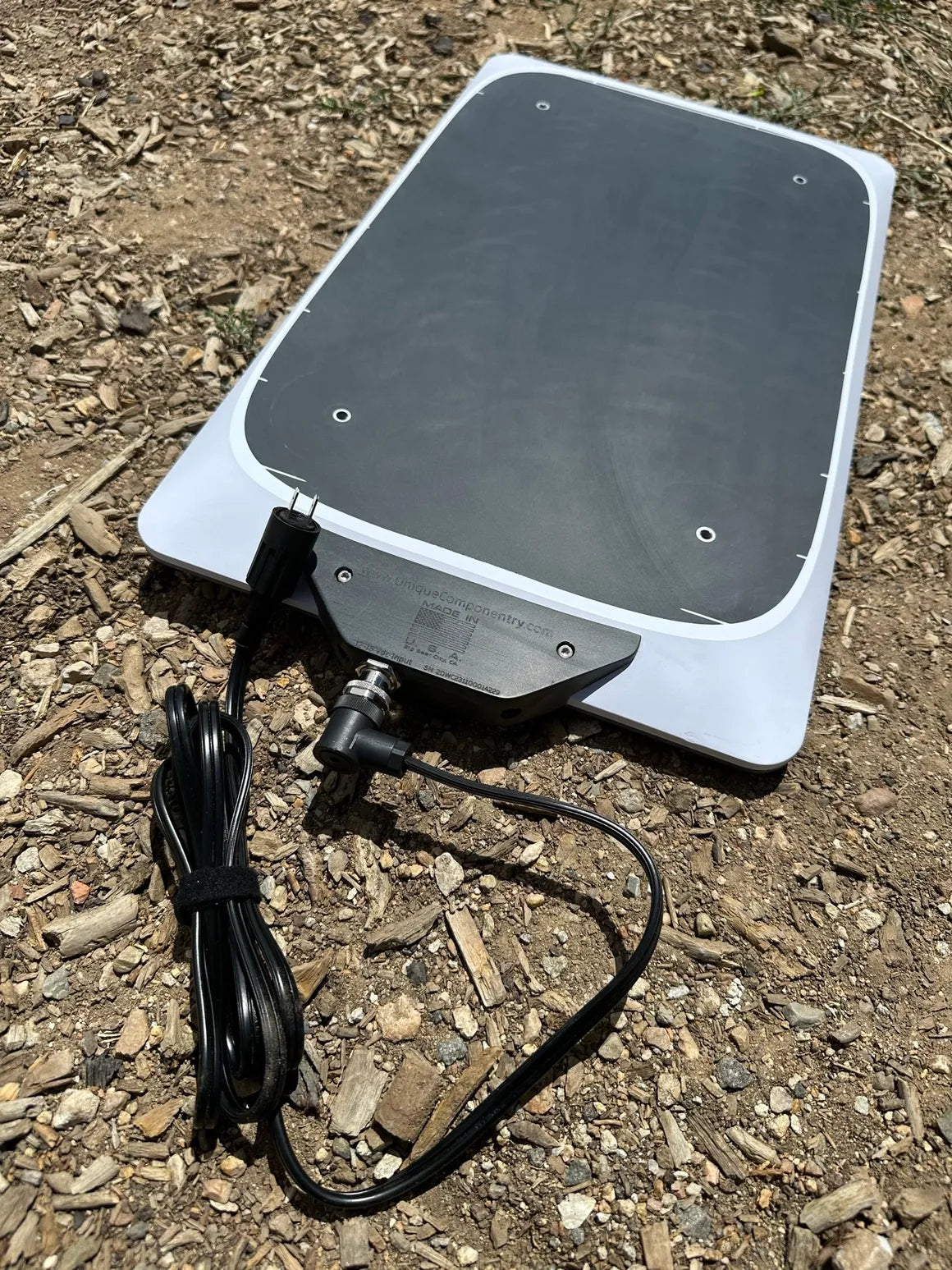 Unique Componentry Starlink Dish with 12v Outlet Plug