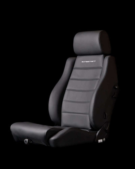 Scheel-Mann seat Black Leather